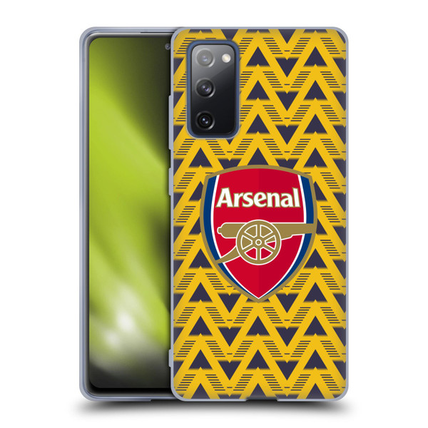 Arsenal FC Logos Bruised Banana Soft Gel Case for Samsung Galaxy S20 FE / 5G