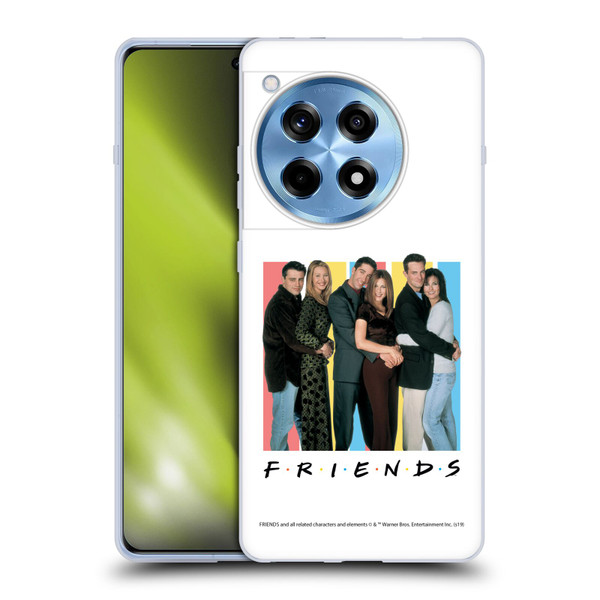 Friends TV Show Logos Cast Soft Gel Case for OnePlus 12R