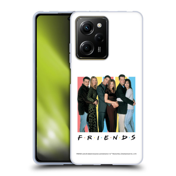Friends TV Show Logos Cast Soft Gel Case for Xiaomi Redmi Note 12 Pro 5G