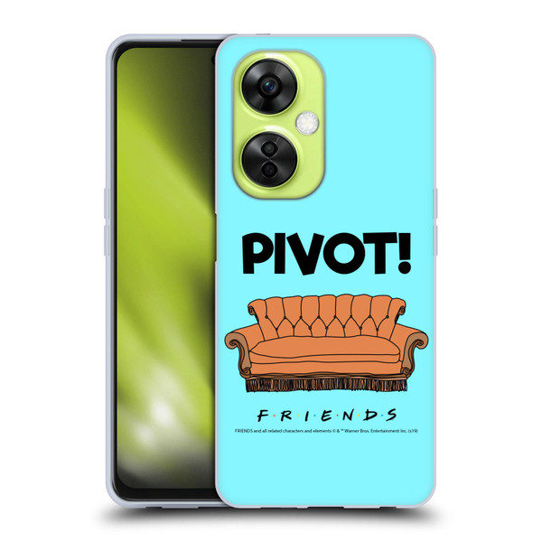 Friends TV Show Quotes Pivot Soft Gel Case for OnePlus Nord CE 3 Lite 5G
