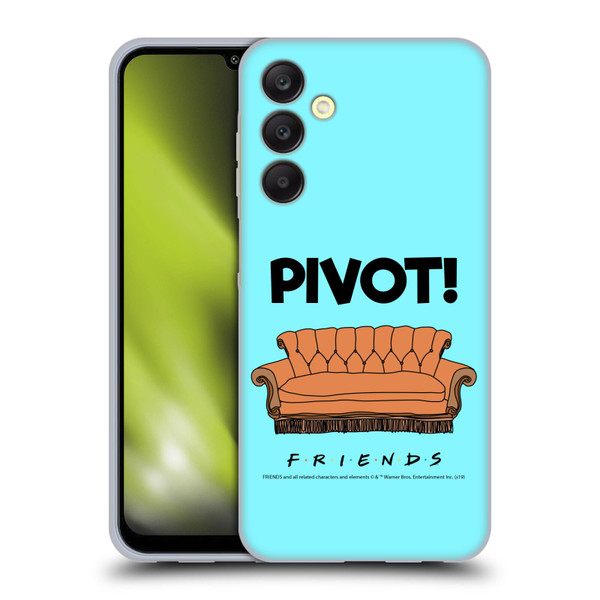 Friends TV Show Quotes Pivot Soft Gel Case for Samsung Galaxy A25 5G