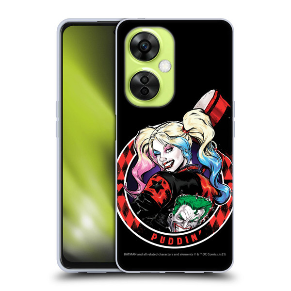 Batman DC Comics Harley Quinn Graphics Puddin Soft Gel Case for OnePlus Nord CE 3 Lite 5G