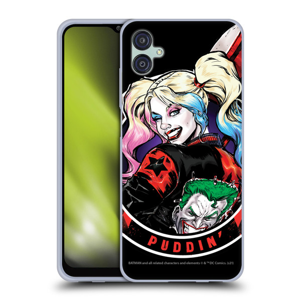 Batman DC Comics Harley Quinn Graphics Puddin Soft Gel Case for Samsung Galaxy M04 5G / A04e