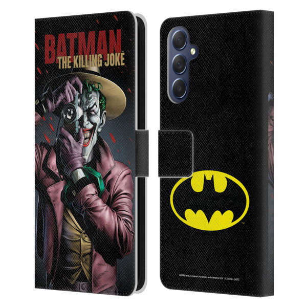 Batman DC Comics Famous Comic Book Covers The Killing Joke Leather Book Wallet Case Cover For Samsung Galaxy M54 5G