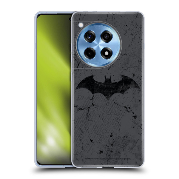 Batman DC Comics Hush Logo Distressed Soft Gel Case for OnePlus 12R