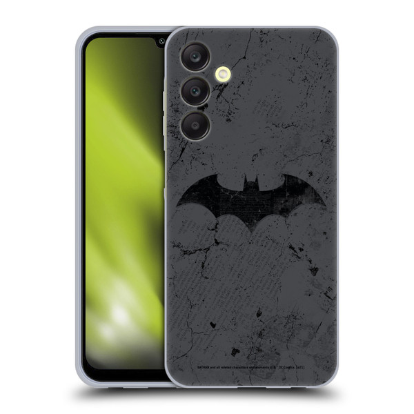 Batman DC Comics Hush Logo Distressed Soft Gel Case for Samsung Galaxy A25 5G