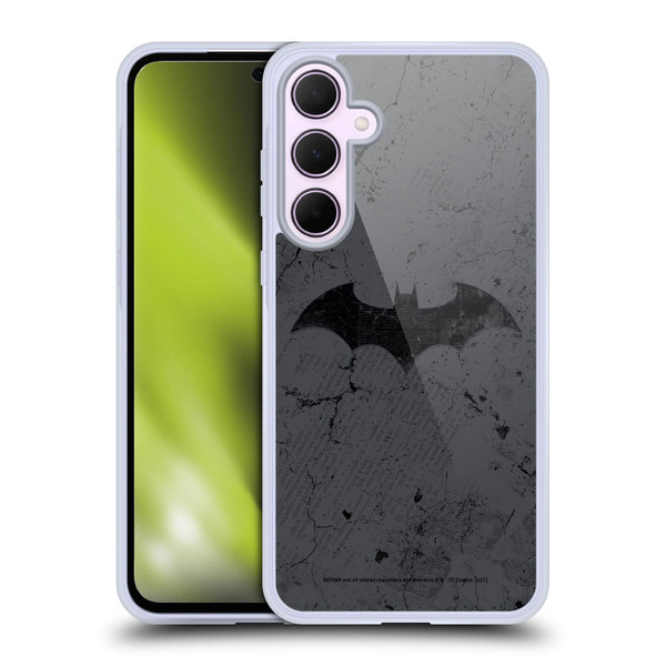 Batman DC Comics Hush Logo Distressed Soft Gel Case for Samsung Galaxy A35 5G