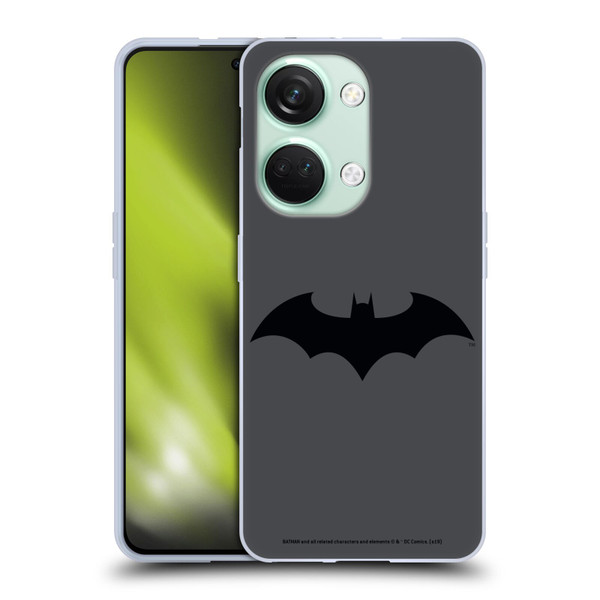 Batman DC Comics Logos Hush Soft Gel Case for OnePlus Nord 3 5G
