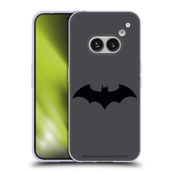 Batman DC Comics Logos Hush Soft Gel Case for Nothing Phone (2a)