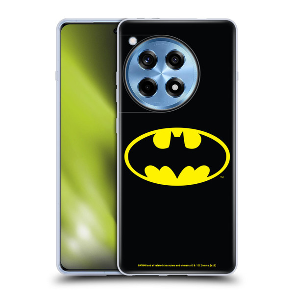 Batman DC Comics Logos Classic Soft Gel Case for OnePlus 12R