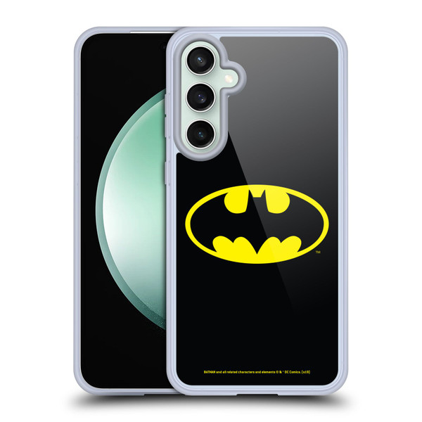 Batman DC Comics Logos Classic Soft Gel Case for Samsung Galaxy S23 FE 5G & MagSafe