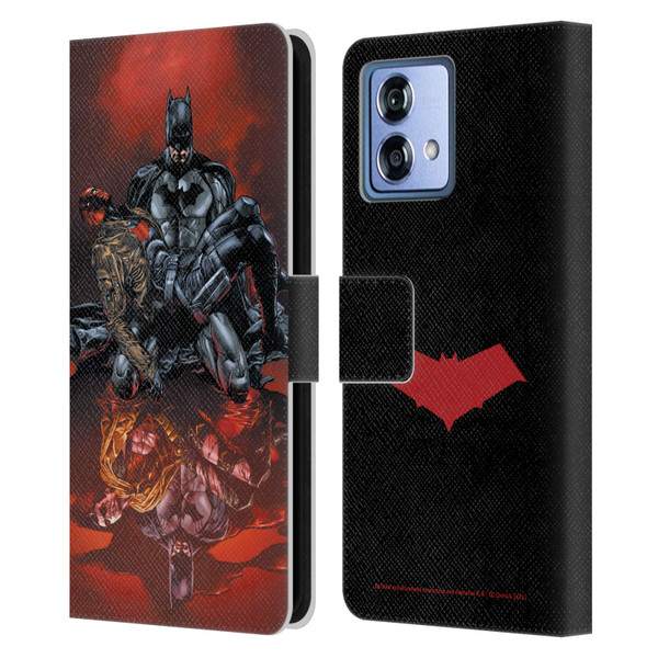 Batman DC Comics Red Hood And The Outlaws #17 Leather Book Wallet Case Cover For Motorola Moto G84 5G