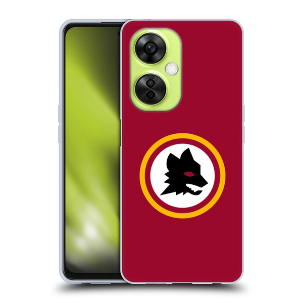 AS Roma Crest Graphics Wolf Circle Soft Gel Case for OnePlus Nord CE 3 Lite 5G