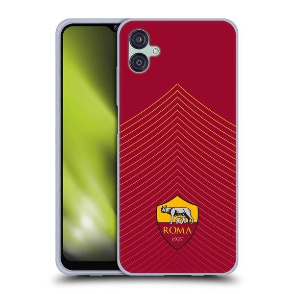 AS Roma Crest Graphics Arrow Soft Gel Case for Samsung Galaxy M04 5G / A04e