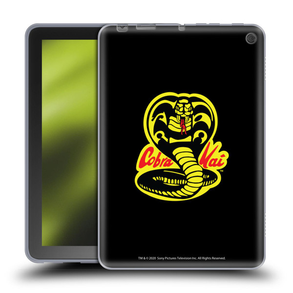 Cobra Kai Graphics Logo Soft Gel Case for Amazon Fire HD 8/Fire HD 8 Plus 2020