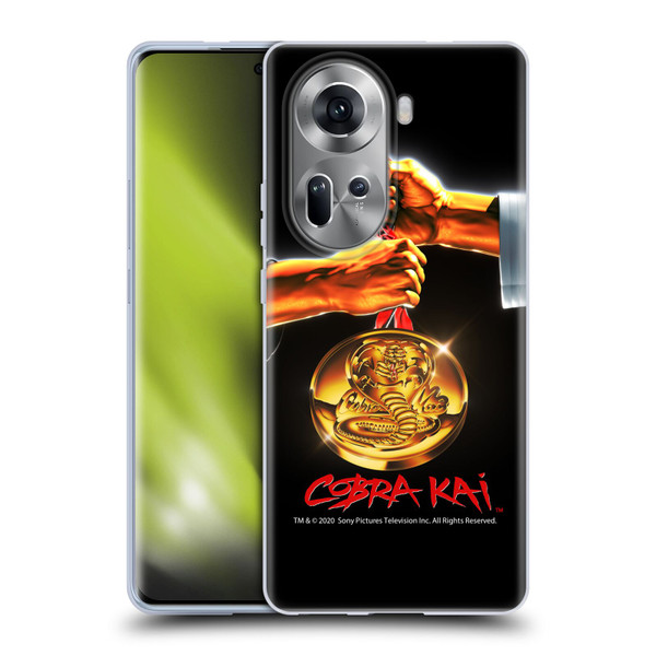 Cobra Kai Graphics Gold Medal Soft Gel Case for OPPO Reno11