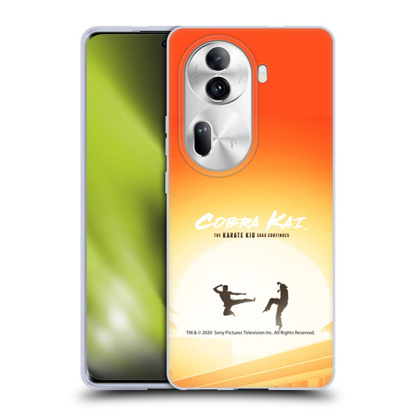 Cobra Kai Graphics Karate Kid Saga Soft Gel Case for OPPO Reno11 Pro