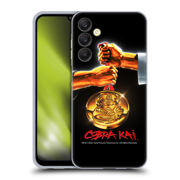 Cobra Kai Graphics Gold Medal Soft Gel Case for Samsung Galaxy A25 5G