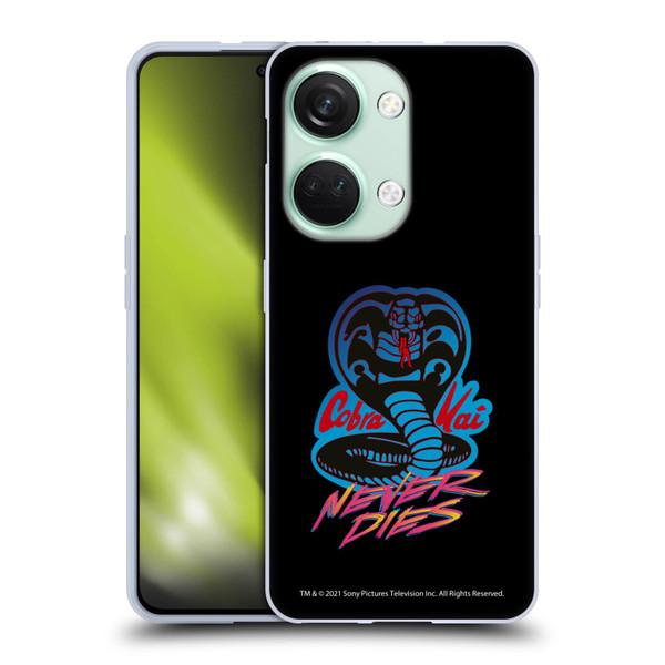 Cobra Kai Key Art Never Dies Logo Soft Gel Case for OnePlus Nord 3 5G
