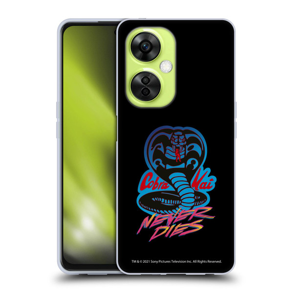 Cobra Kai Key Art Never Dies Logo Soft Gel Case for OnePlus Nord CE 3 Lite 5G