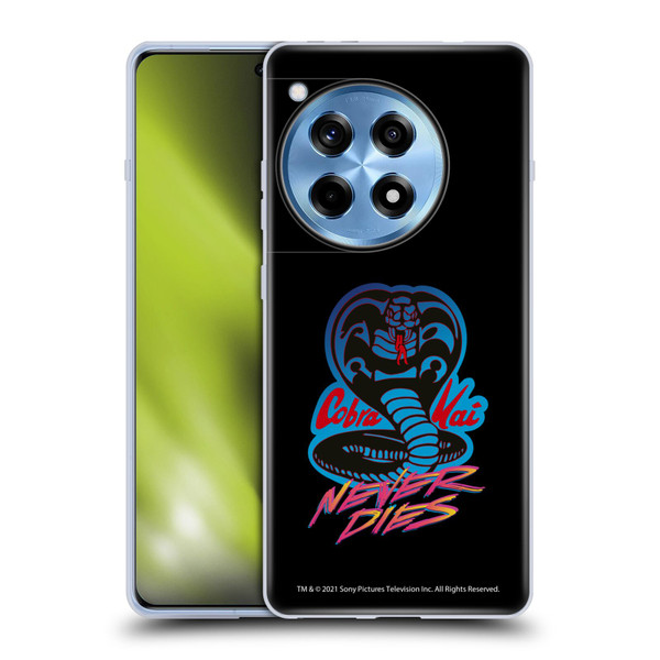Cobra Kai Key Art Never Dies Logo Soft Gel Case for OnePlus 12R