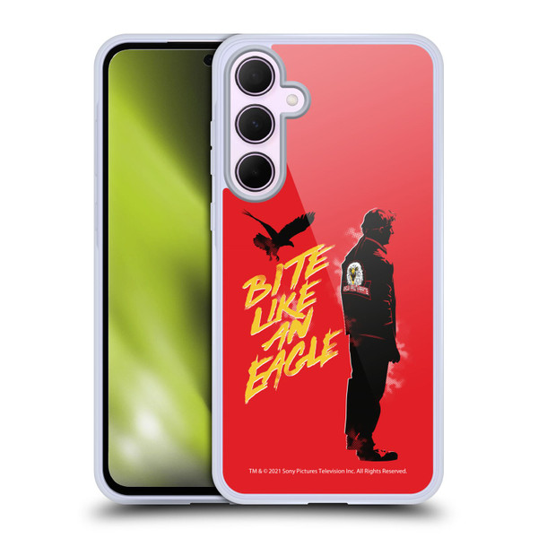 Cobra Kai Key Art Johnny Lawrence Eagle Bite Soft Gel Case for Samsung Galaxy A35 5G