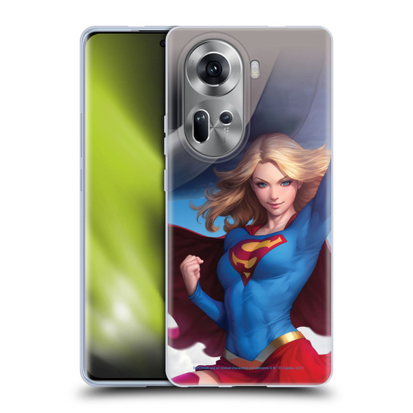 Superman DC Comics Supergirl Comic Art #12 Variant Soft Gel Case for OPPO Reno11
