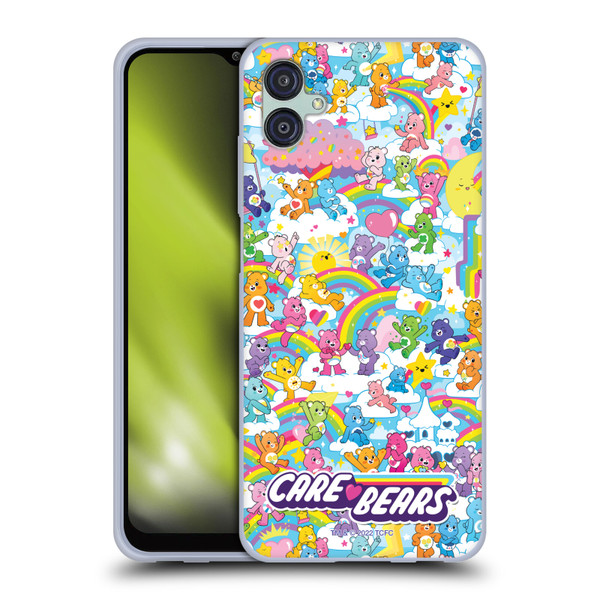 Care Bears 40th Anniversary Rainbow Soft Gel Case for Samsung Galaxy M04 5G / A04e