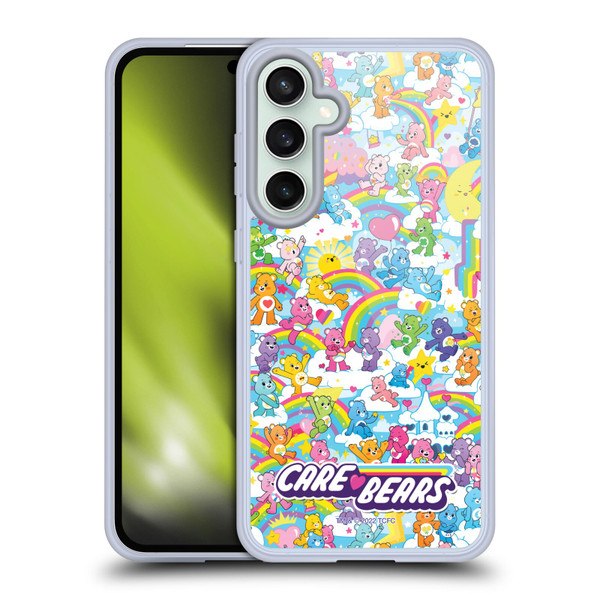 Care Bears 40th Anniversary Rainbow Soft Gel Case for Samsung Galaxy S23 FE 5G & MagSafe