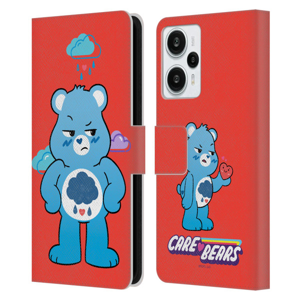 Care Bears Characters Grumpy Leather Book Wallet Case Cover For Xiaomi Redmi Note 12T