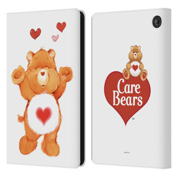 Care Bears Classic Tenderheart Leather Book Wallet Case Cover For Amazon Fire 7 2022
