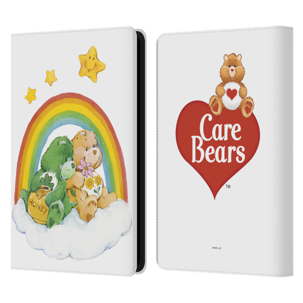 Care Bears Classic Rainbow 2 Leather Book Wallet Case Cover For Amazon Kindle Paperwhite 5 (2021)