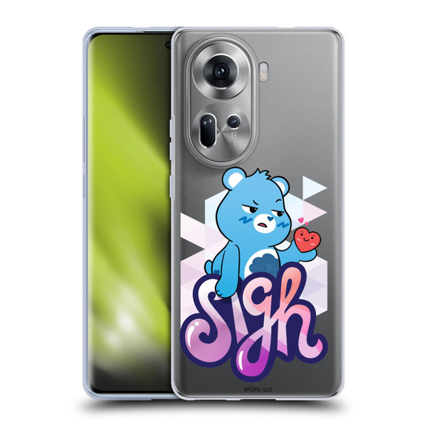 Care Bears Graphics Grumpy Soft Gel Case for OPPO Reno11