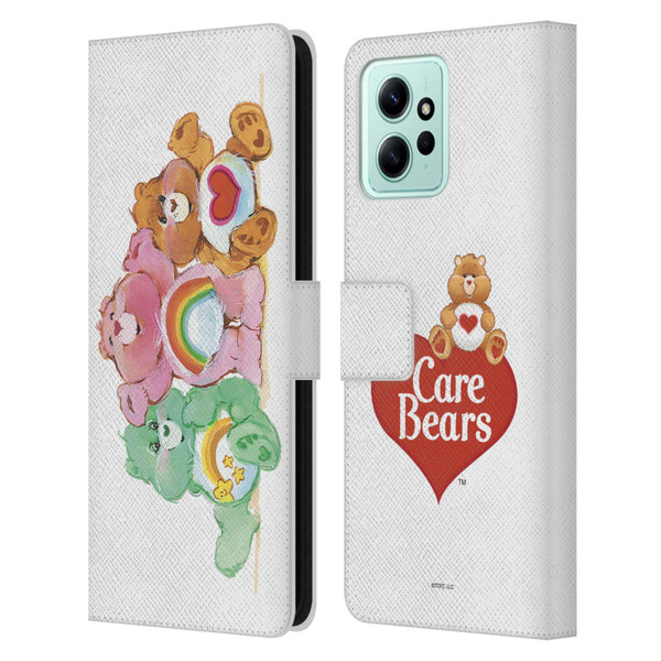 Care Bears Classic Group Leather Book Wallet Case Cover For Xiaomi Redmi 12