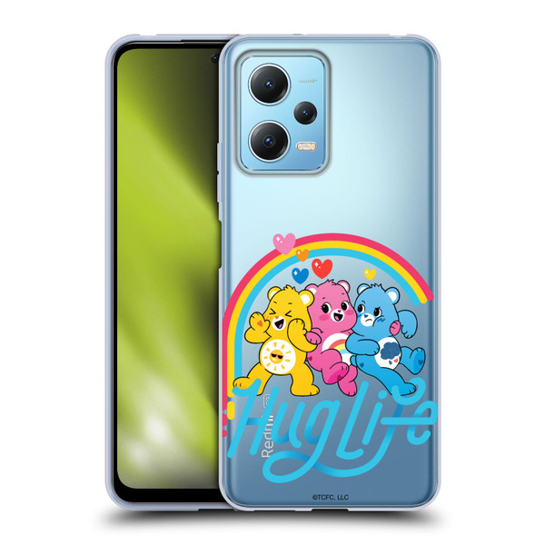 Care Bears Graphics Group Hug Life Soft Gel Case for Xiaomi Redmi Note 12 5G