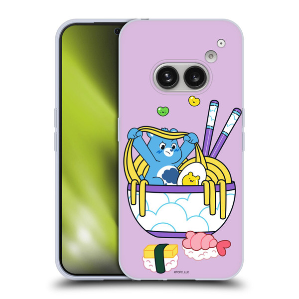 Care Bears Sweet And Savory Grumpy Ramen Sushi Soft Gel Case for Nothing Phone (2a)