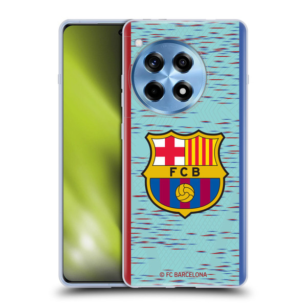 FC Barcelona 2023/24 Crest Kit Third Soft Gel Case for OnePlus 12R