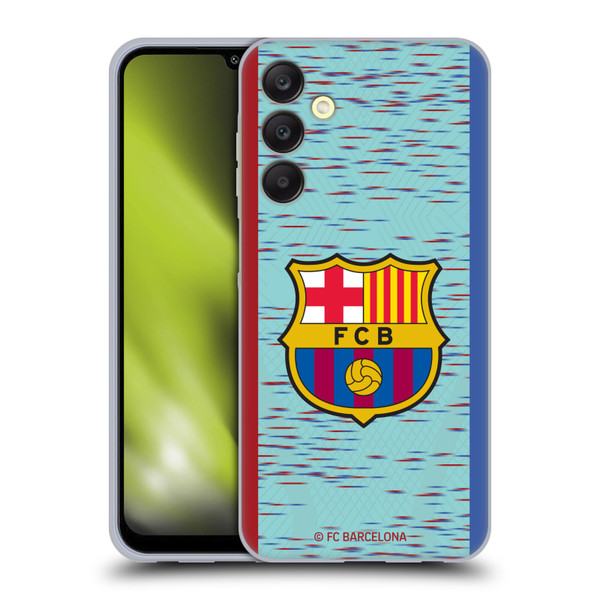 FC Barcelona 2023/24 Crest Kit Third Soft Gel Case for Samsung Galaxy A25 5G