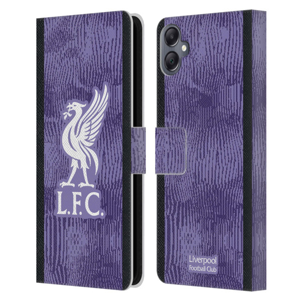Liverpool Football Club 2023/24 Third Kit Leather Book Wallet Case Cover For Samsung Galaxy A05