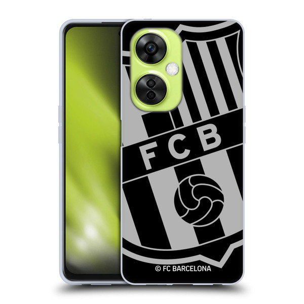 FC Barcelona Crest Oversized Soft Gel Case for OnePlus Nord CE 3 Lite 5G