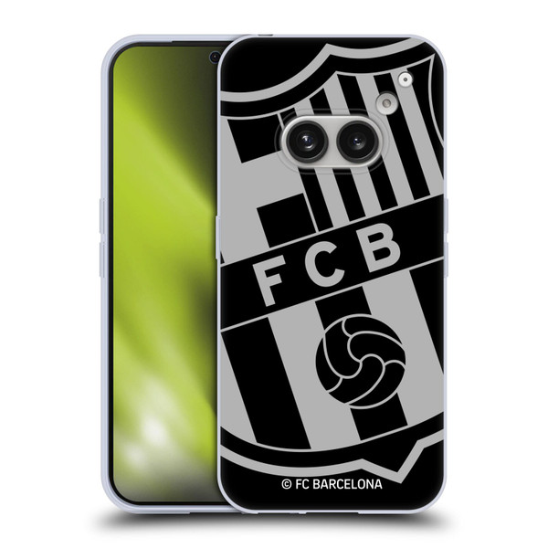 FC Barcelona Crest Oversized Soft Gel Case for Nothing Phone (2a)