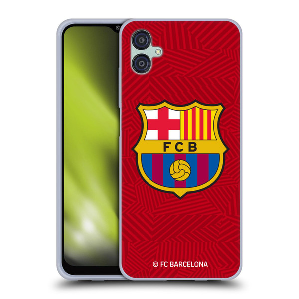 FC Barcelona Crest Red Soft Gel Case for Samsung Galaxy M04 5G / A04e
