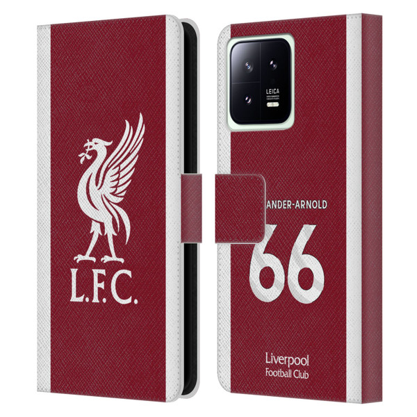 Liverpool Football Club 2023/24 Players Home Kit Trent Alexander-Arnold Leather Book Wallet Case Cover For Xiaomi 13 5G
