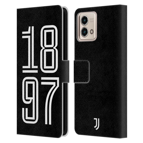 Juventus Football Club History 1897 Portrait Leather Book Wallet Case Cover For Motorola Moto G Stylus 5G 2023