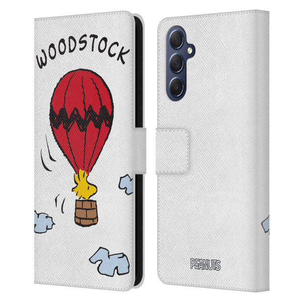 Peanuts Characters Woodstock Leather Book Wallet Case Cover For Samsung Galaxy M54 5G