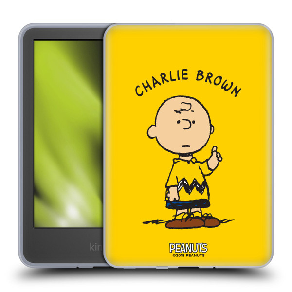 Peanuts Characters Charlie Brown Soft Gel Case for Amazon Kindle 11th Gen 6in 2022
