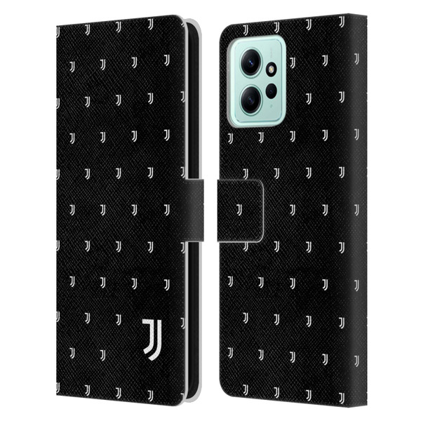 Juventus Football Club Lifestyle 2 Logomark Pattern Leather Book Wallet Case Cover For Xiaomi Redmi 12