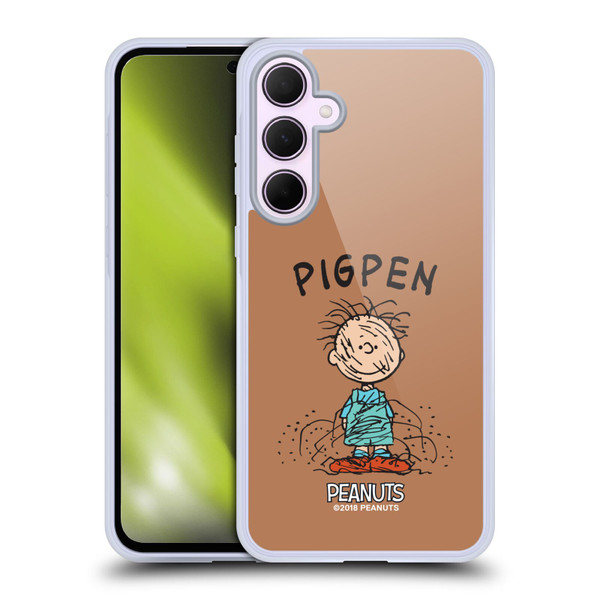 Peanuts Characters Pigpen Soft Gel Case for Samsung Galaxy A35 5G