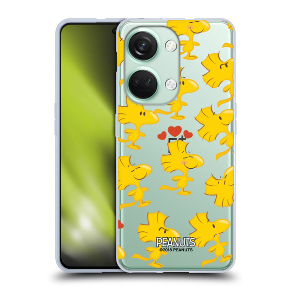 Peanuts Character Patterns Woodstock Soft Gel Case for OnePlus Nord 3 5G