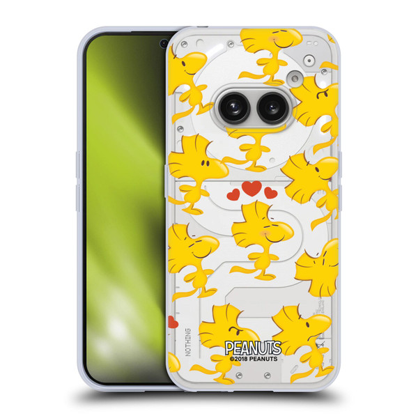 Peanuts Character Patterns Woodstock Soft Gel Case for Nothing Phone (2a)